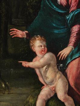 Calisto Piazza, circle of, The Madonna with Child.