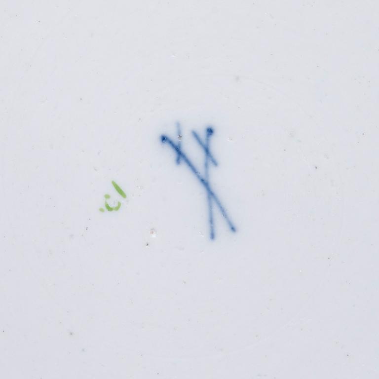 FAT, porslin, Meissen, 1800-tal.