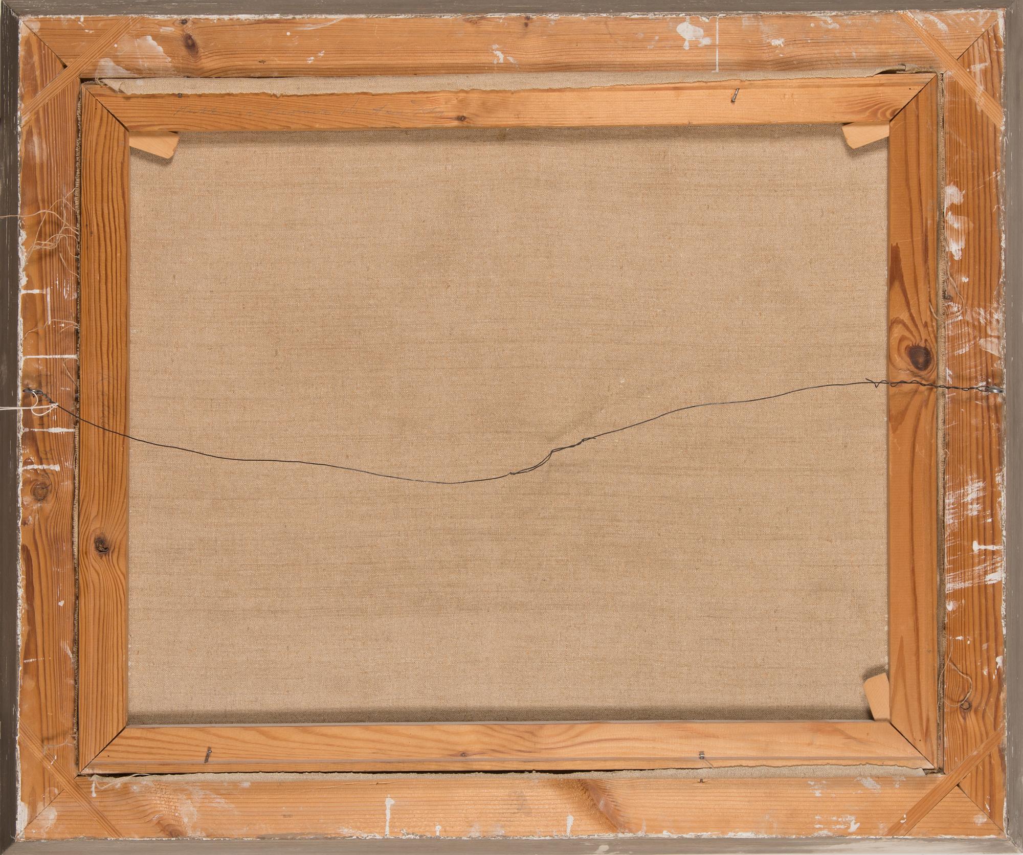 Kalervo Kallio, öljy kankaalle, signeerattu ja päivätty 1946.