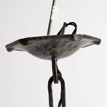 Arvid Böhlmarks Lampfabrik, a ceiling lamp model "5462", Stockholm, 1920s.