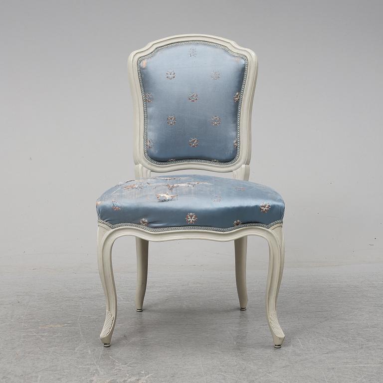 A mid 18th Century rococo chair.