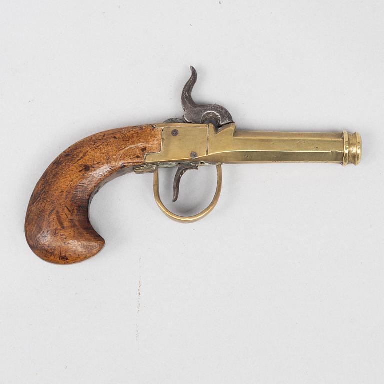 Pistols 3 pcs, 19th century.