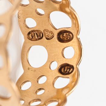 Liisa Vitali, A 14K gold ring "Pitsi". Westerback, Helsinki 1973.