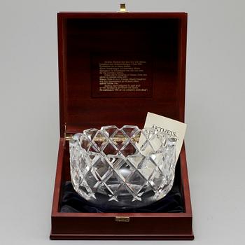 SKÅL, glas, Gunnar Cyrén, Orrefors, 1900-talets andra hälft.
