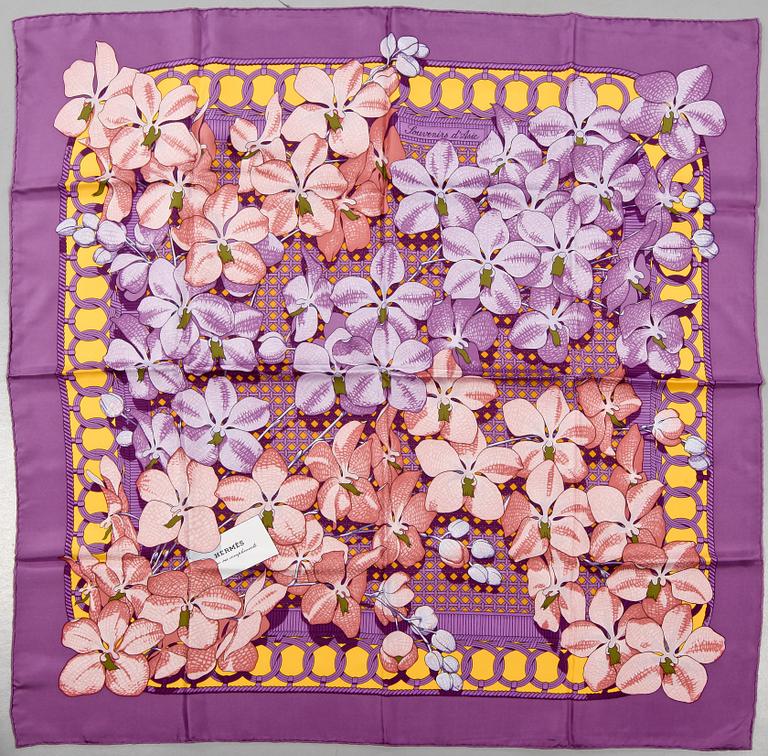 SCARF, "Souvenirs d'Asie", Vladimir Rybalchenko, Hermès, Paris.