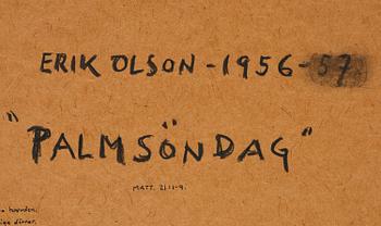 Erik Olson, "Palmsöndag".