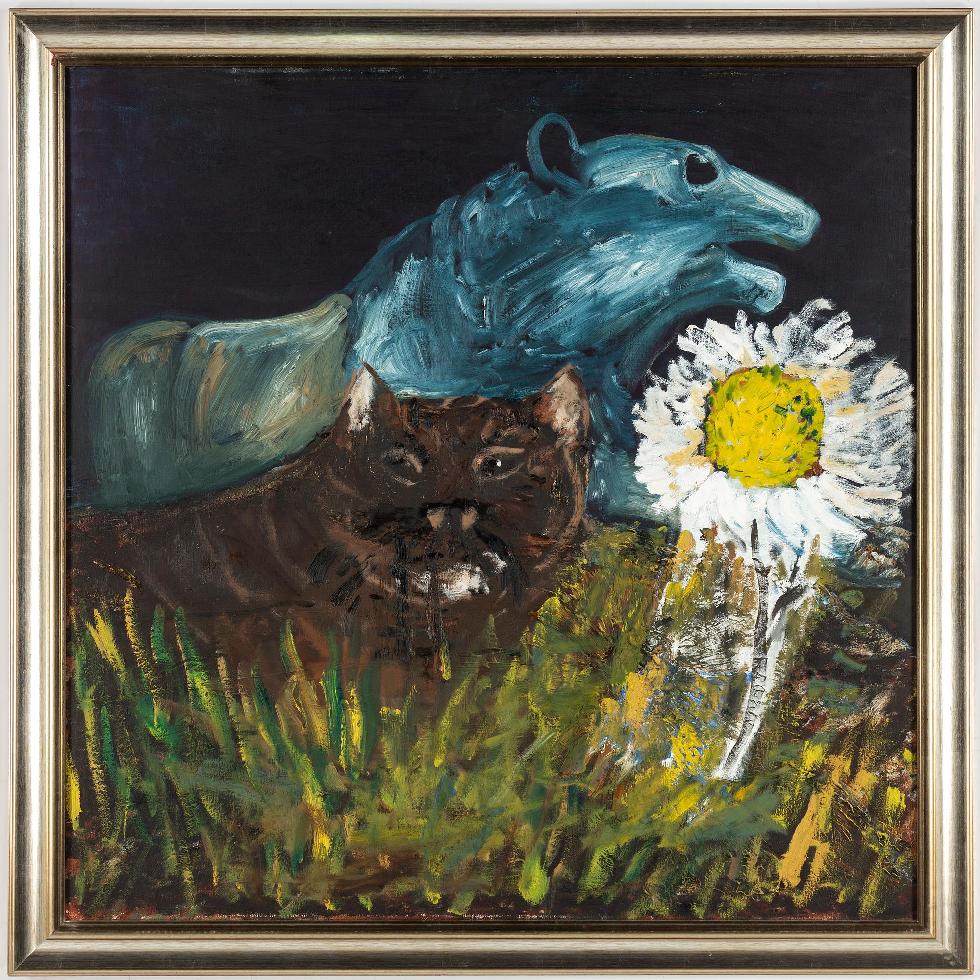 HANS WIGERT, oil on canvas, on verso signed and dated Stavsnäs 1993-2014.