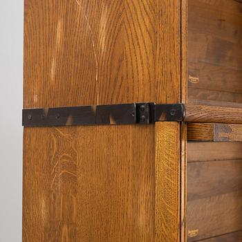 Two Swedish mid 20th century archive cupboards from Åtvidabergs snickerifabrik.