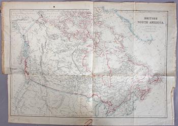 KARTOR, 9 st, 1800-talets andra hälft.