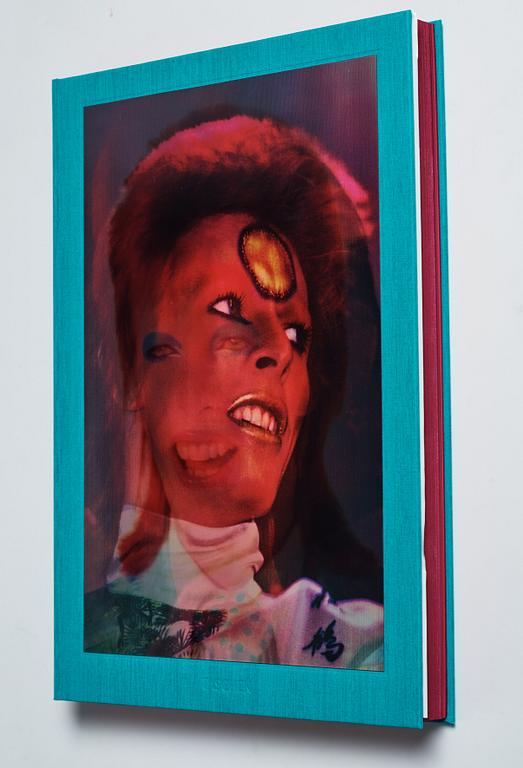 Mick Rock, limited edition photo book signed by Rock and Bowie 2015 published by Taschen.