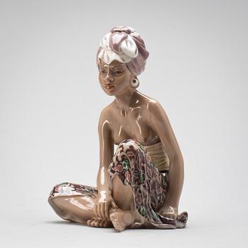 FIGURIN, porslin. Dahl Jensen, Danmark.