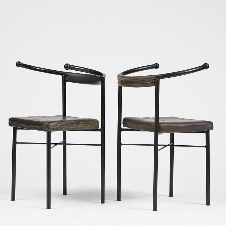 Jonas Bohlin, a set of four "Point" chairs, Källemo, Värnamo, post 1985.