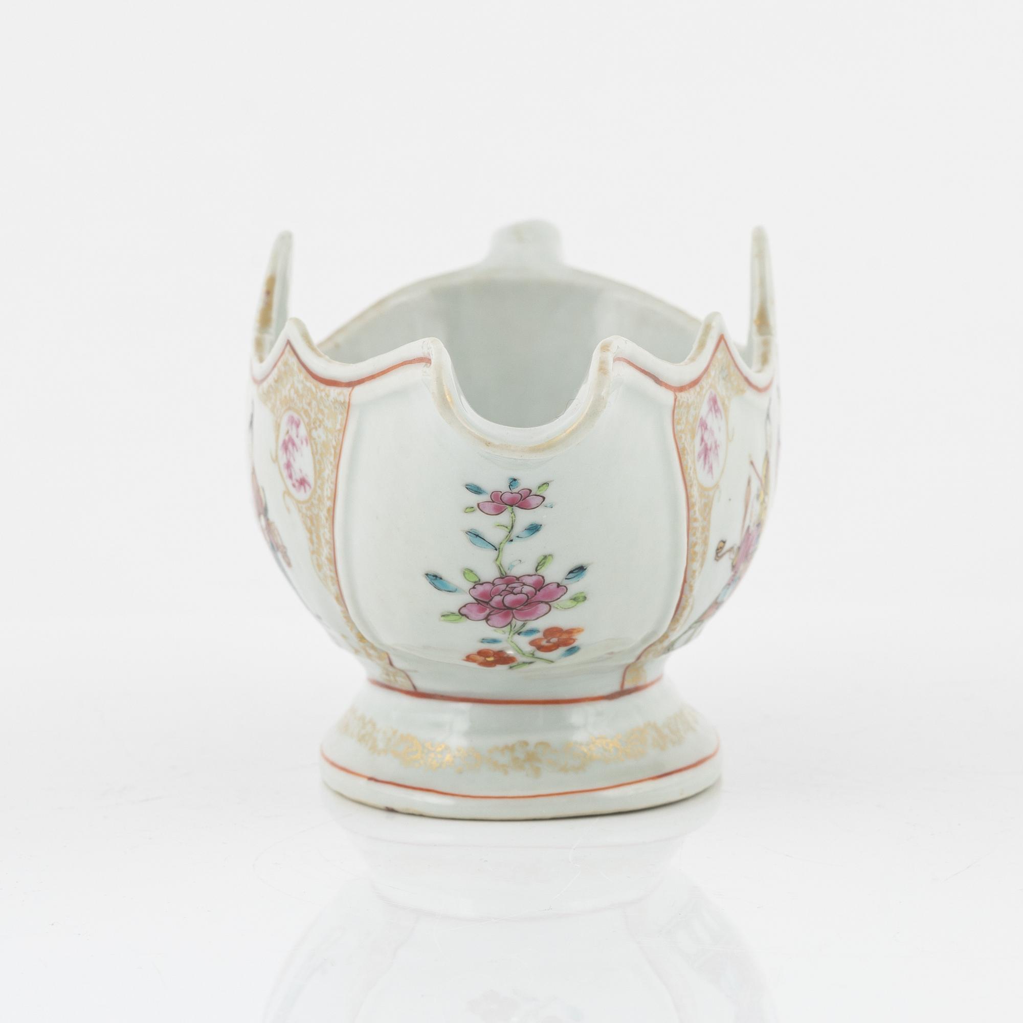 Såssnipa, porslin. Qingdynastin, 1700-tal.