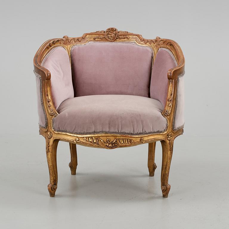 BERGERE, rokokostil, 1800-talets andra hälft.