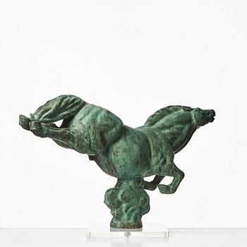 Carl Milles, "Den flygande hästen" (=The Flying Horse).