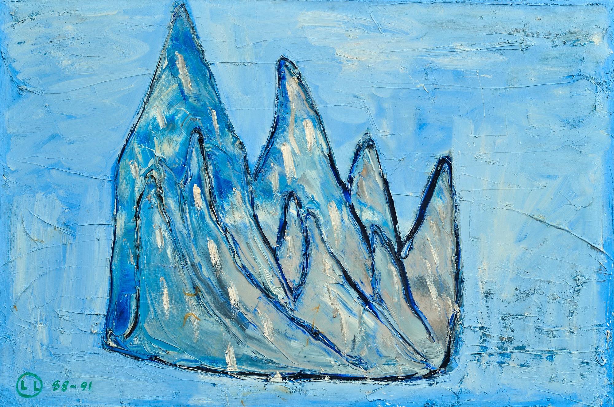 Leena Luostarinen, COMPOSITION IN LIGHT BLUE.