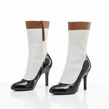 Louis Vuitton, ankle boots, "Illusion Ankle Boots" size 37.