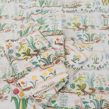 GARDINER, bomull, 4 par (8 delar), Josef Frank, Svenskt Tenn, formgiven 1920-tal.