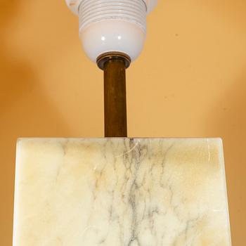 A table lamp from the second half of the 20th century.