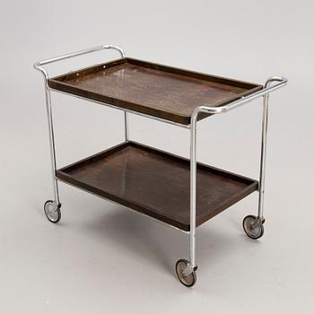 A 1930s  tea trolley Helsingin Uusi Rautasänkytehdas J. Merivaara, Finland.