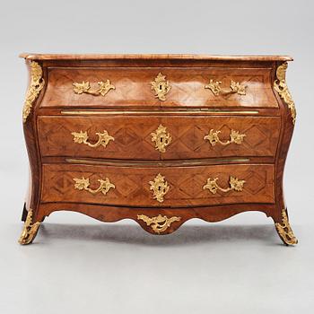 A Swedish Rococo commode.