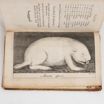 Books, four volumes,  Carl Peter Thunberg, Resa uti Europa, Africa, Asia 1770-1779. I-IV.
