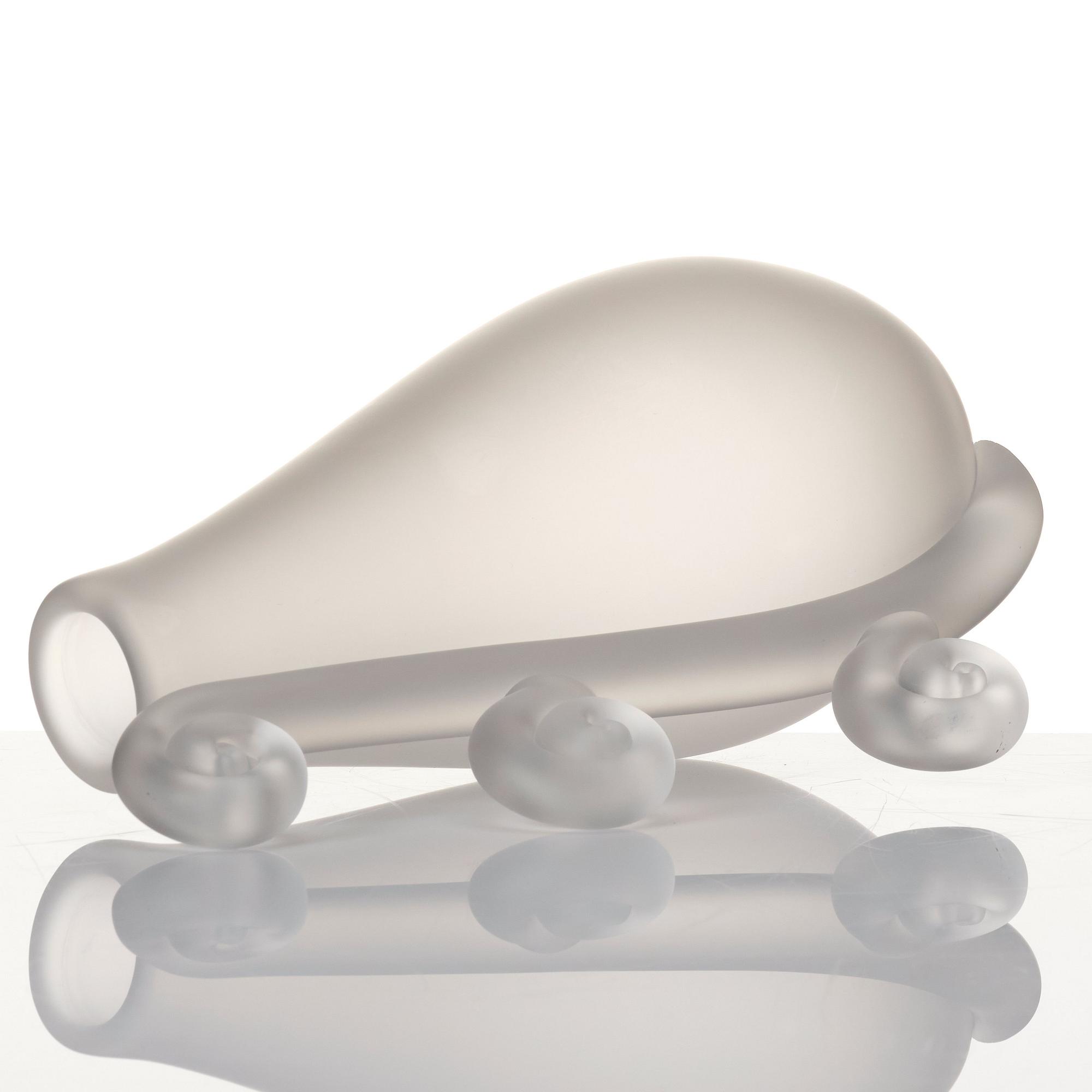 Ann Wåhlström, a glass vase, Kosta Boda, Sweden.