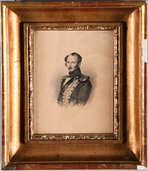 MARIA RÖHL, teckning, signerad och daterad 1835.