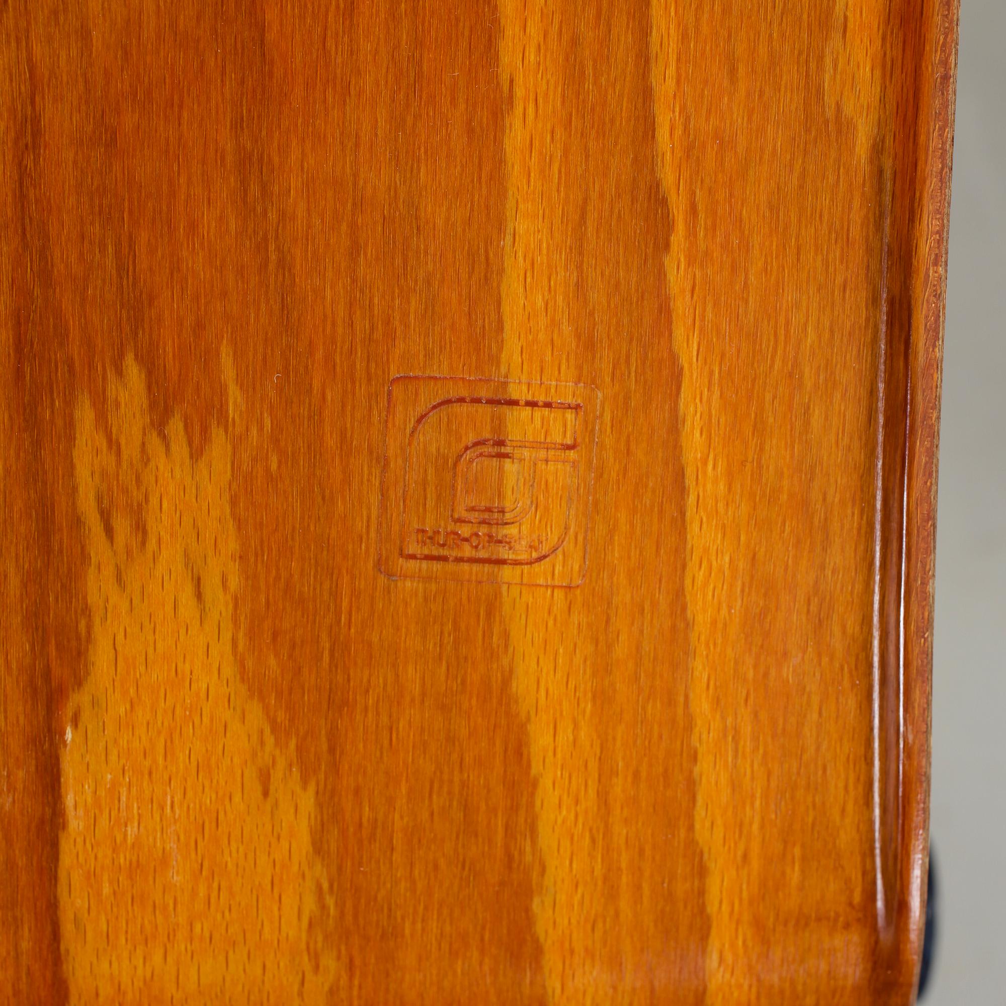 STOLAR 6 st, Thur-Op-Seat, Pagholz, Västtyskland 1960-tal.