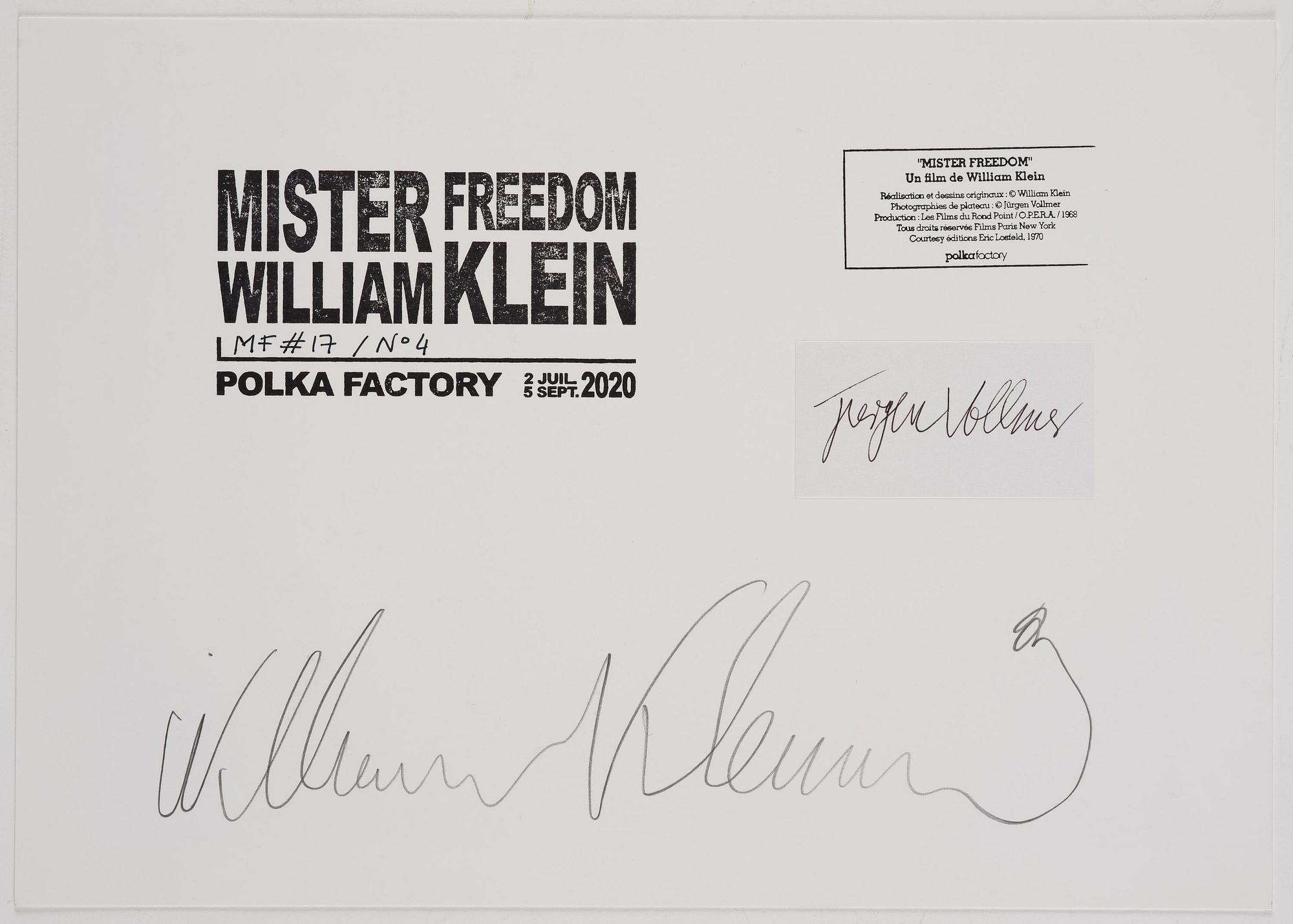 William Klein, ”Mister Freedom koffert - full set edition”, 2020.