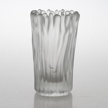 TAPIO WIRKKALA, A glass vase, 'Jäkälä' (Lichen), signed Tapio Wirkkala, Iittala 3515. 1950-64.