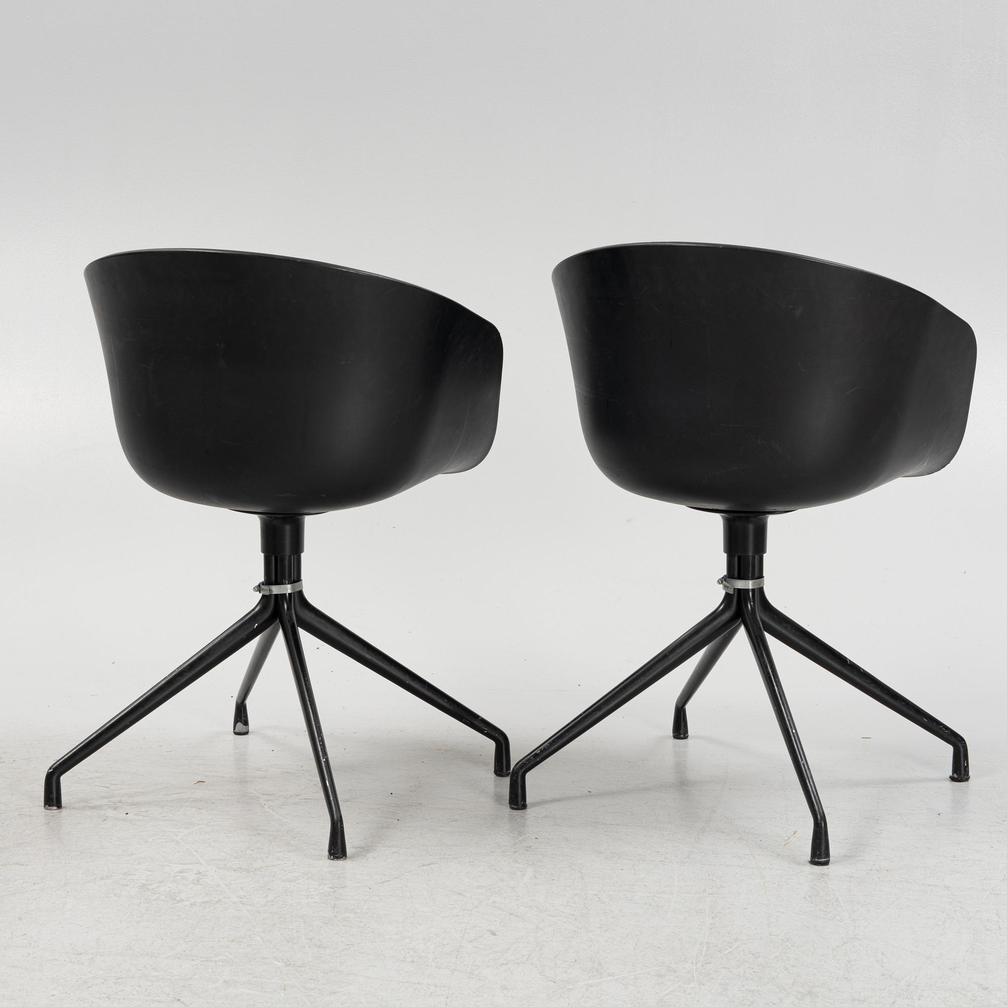 Hee Welling, stolar 6 st,  "About A Chair" modell AAC121, Hay, Danmark.