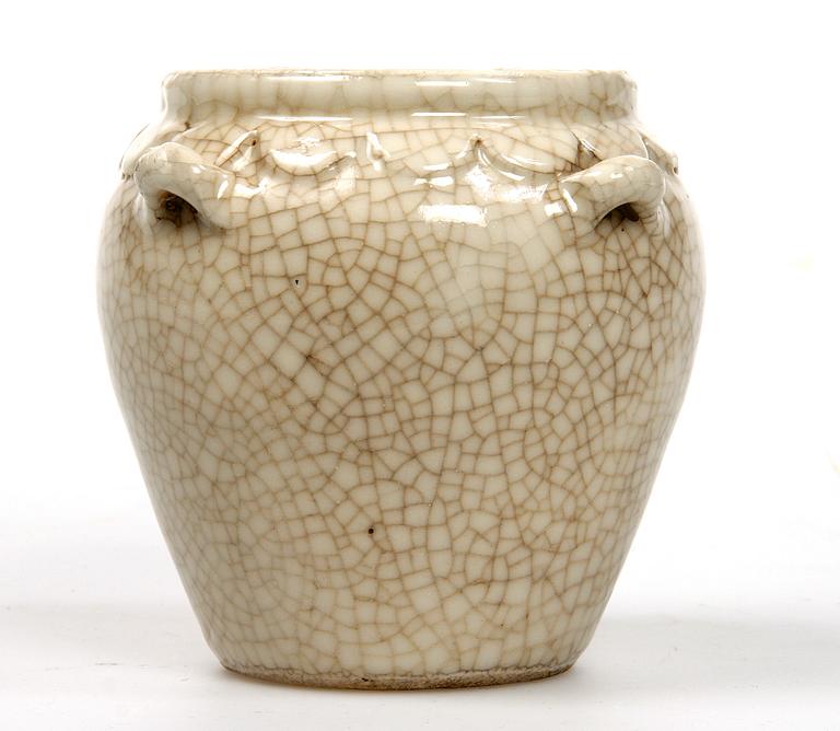 KANNA, keramik, neolitisk samt URNA, porslin, Kina, 1800-tal.