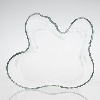 Alvar Aalto, A glass vase '3031', signed Alvar Aalto 111/ 1990.