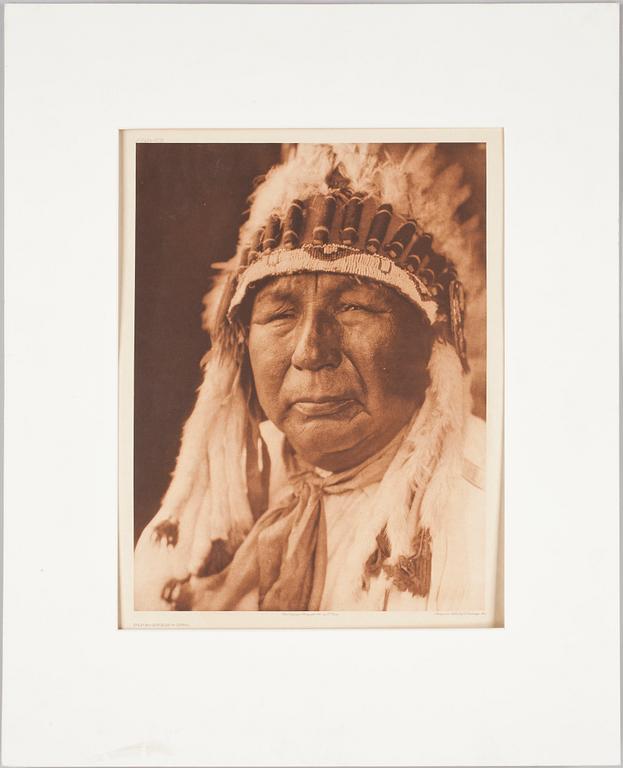 EDWARD S CURTIS, fotogravyr, 1927.