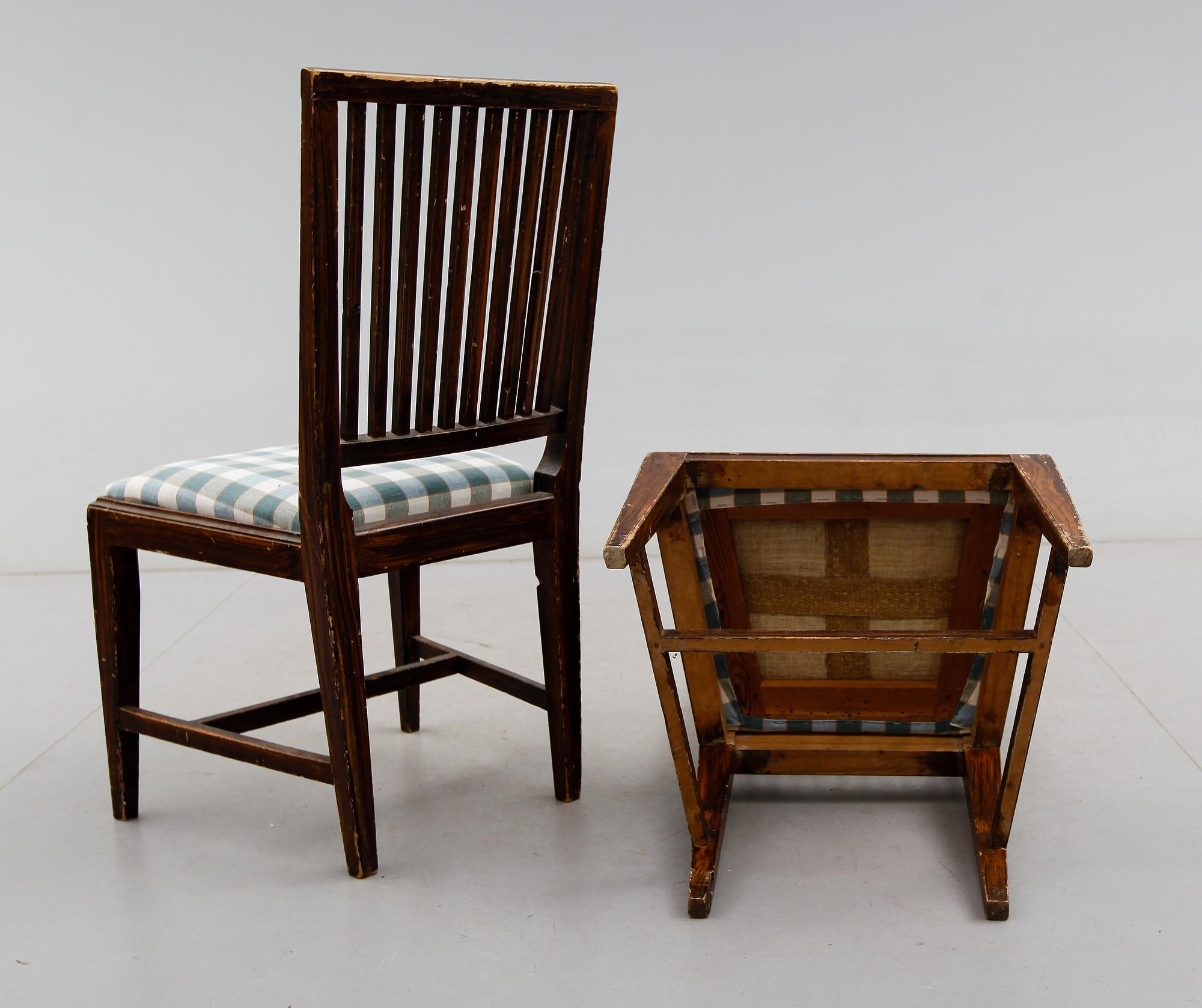 STOLAR, 2 st, 1800-talets mitt.