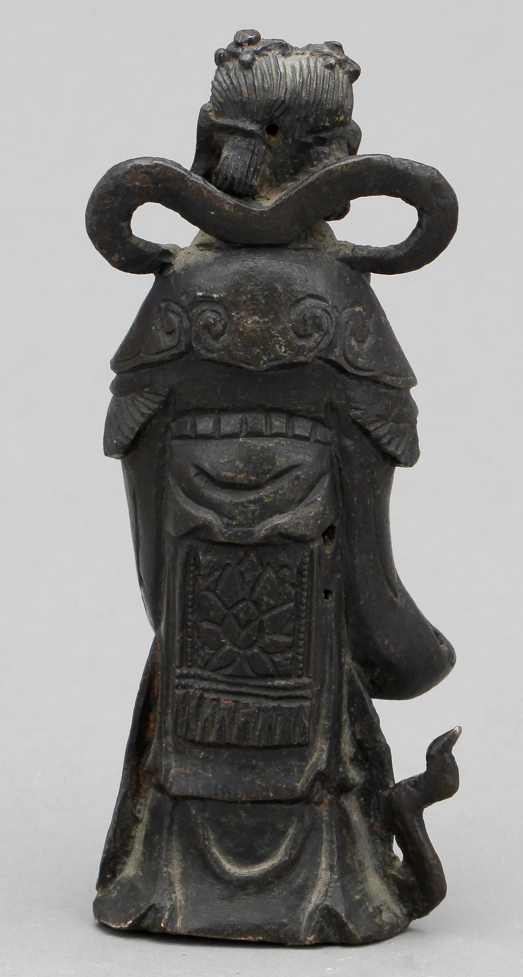 FIGURIN, brons, Kina, 1800-tal.