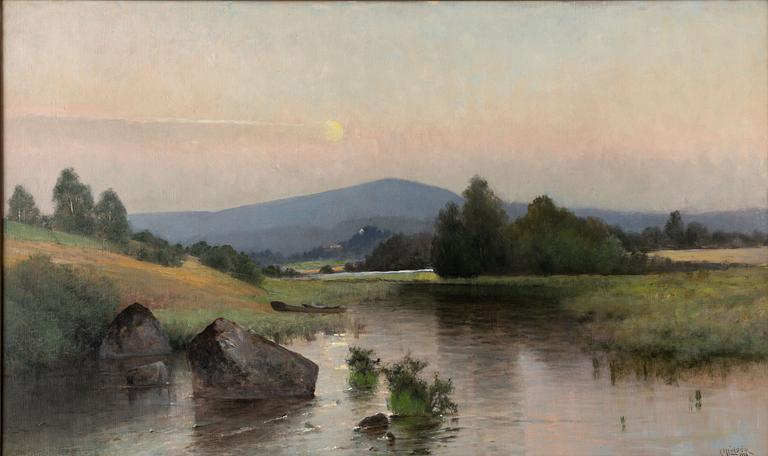 Arvid Mauritz Lindström,  "Nyhyttan, Järnboås".