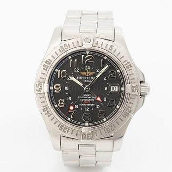Breitling, Colt GMT, wristwatch, 40,5 mm.