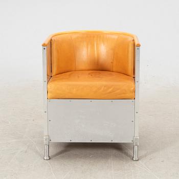 Mats Theselius, fåtölj, "Aluminium chair" Källemo.