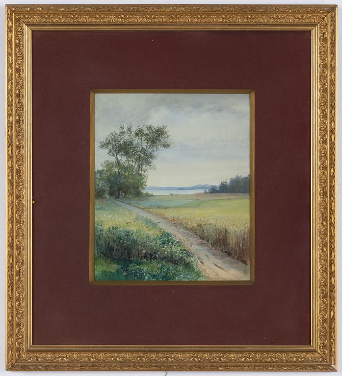 Anna Billing, Landscape by the Coast.