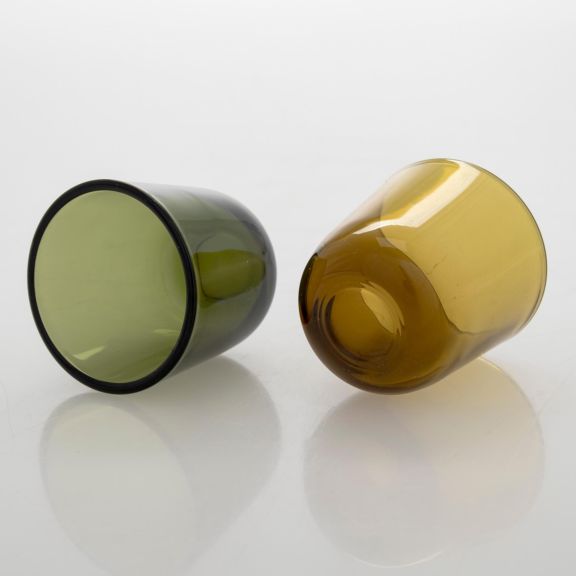 Kaj Franck, dricksglas, 19 st, modell 5023, Notsjö 1900-talets mitt.