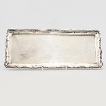 BRICKA, silver, 1900-tal. Vikt 414 g.