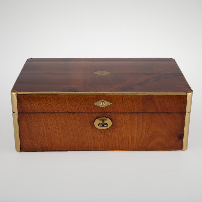 SKRIVSCHATULL, England, 1800-tal.