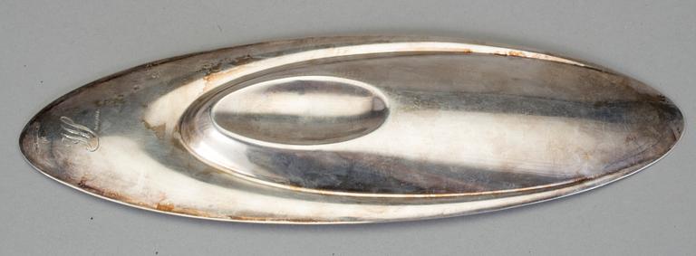 SKÅLFAT, silver, Tapio Wirkkala, signerad TW, Kultakeskus, Tavastehus, 1962. Vikt 190 g.