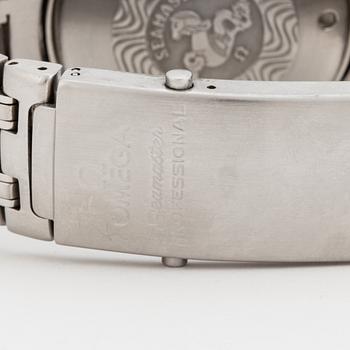 OMEGA, Seamaster Professional (300m/1000ft), Chronometer, chronograph, wristwatch, 41,5 mm,