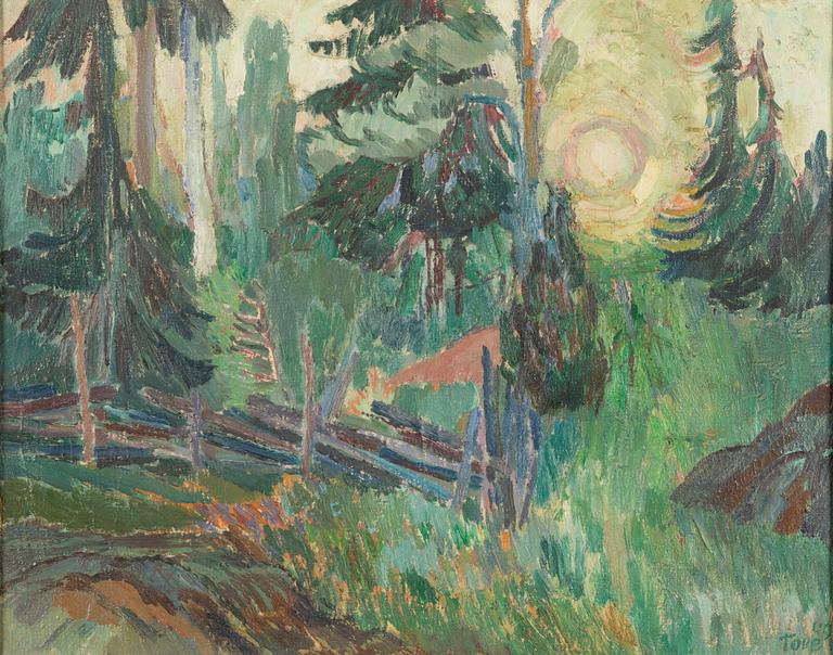 Tove Jansson, Sunlight in the forest.