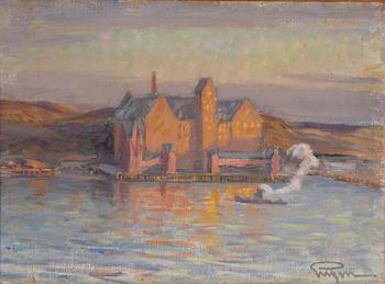 675. Prins Eugen, "Saltsjökvarn, vårkväll".