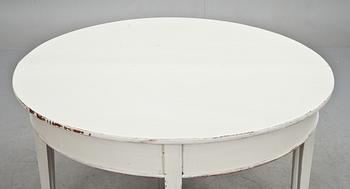 MATSALSBORD, 1800-talets andra hälft.