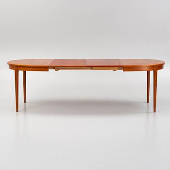 Carl Malmsten, a 'Herrgården' dining table and six chairs, Bodafors, second half of the 20th Century.